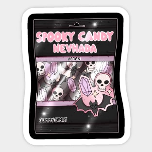 Nevhada's Spooky Candy Sticker